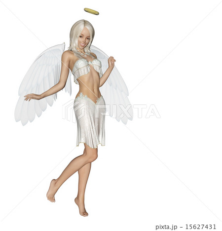 かわいい天使　perming 3DCG イラスト素材 15627431
