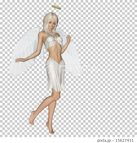 かわいい天使　perming 3DCG イラスト素材 15627431