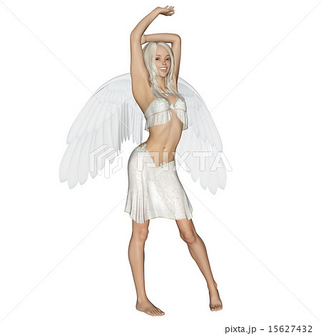 かわいい天使　perming 3DCG イラスト素材 15627432