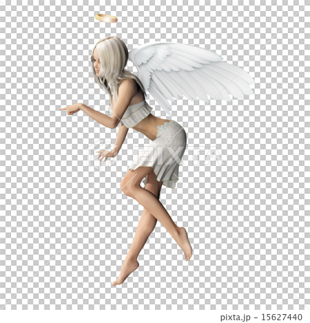 かわいい天使　perming 3DCG イラスト素材 15627440