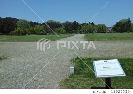 平泉 観自在王院跡・南門跡 平泉 観自在王院跡・南門跡 15629530