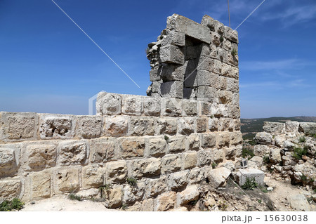 The ayyubid castle of Ajloun in northern Jordan 15630038