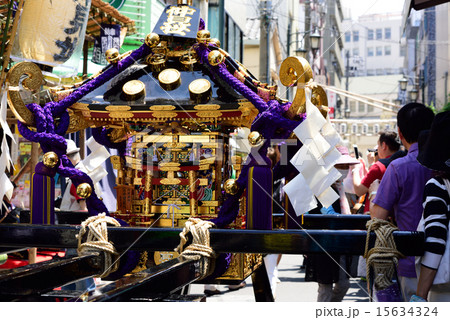 三社祭の神輿の写真素材 [15634324] - PIXTA