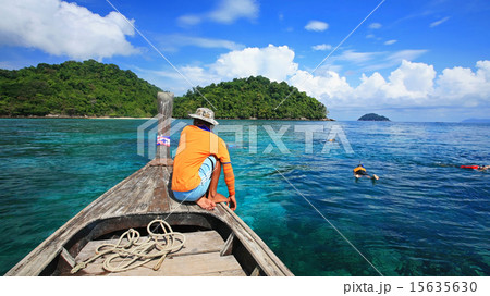 snorkeling spot at crystal  sea in Koh Surin 15635630