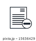 icon delete list 15636429