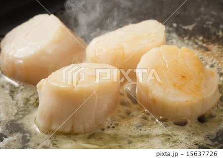 ホタテのバター焼き 15637726