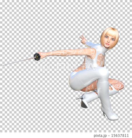 Female swordsman Female swordsman 15637811