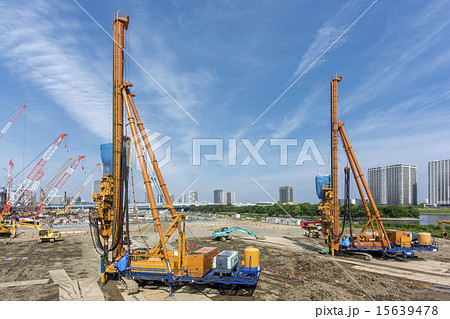 築地新市場建築現場 築地新市場建築現場 15639478