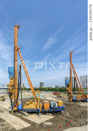 築地新市場建築現場 15639479