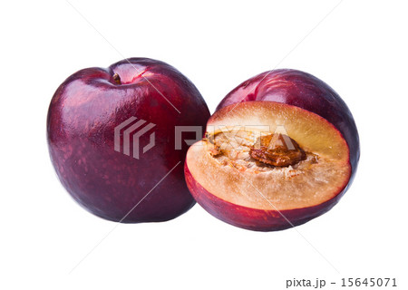 Plum. Ripe plum fruit on background Plum. Ripe plum fruit on background 15645071