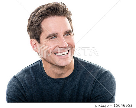 mature handsome man toothy smile portrait mature handsome man toothy smile portrait 15646952