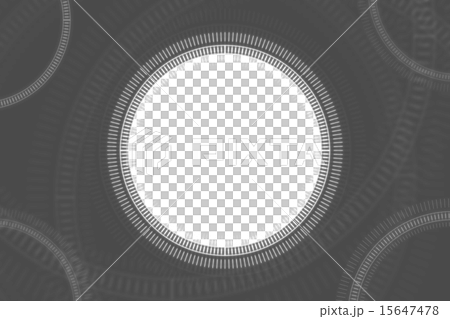 ターゲット_白_背景グレー_透過_枠05 15647478
