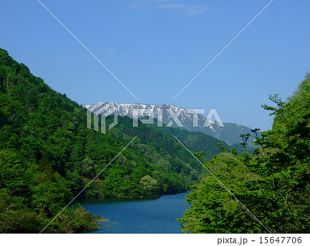 越美山地と笹生川貯水池 15647706
