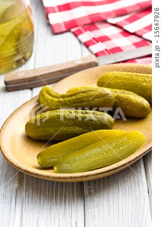 Pickled cucumbers 15647926