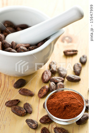 cocoa beans and cocoa powder 15647999