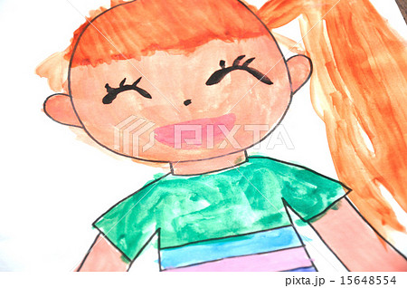 子供の絵 イラスト 女の子 子供の絵 イラスト 女の子 15648554