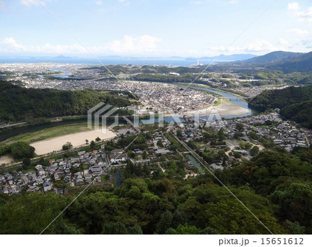 【岩国城から市街を一望】 山口県岩国市横山３ 15651612