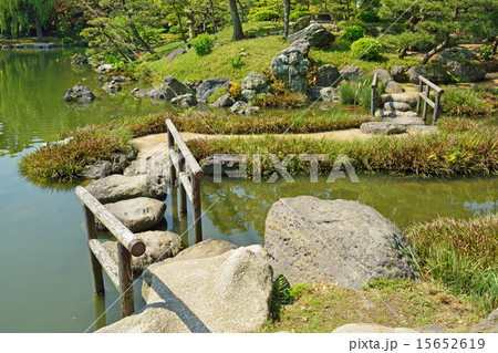 清澄庭園:磯渡り 清澄庭園:磯渡り 15652619