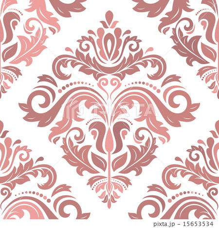 Damask Seamless Vector Pattern 15653534