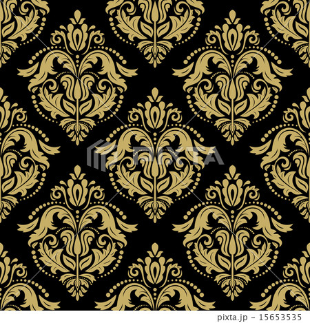 Damask Seamless Vector Pattern 15653535