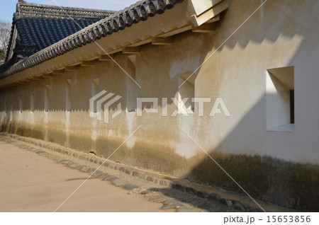 姫路城の「鉄砲狭間」（兵庫県姫路市本町） 15653856