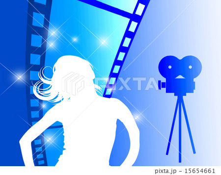 映画のイラスト素材