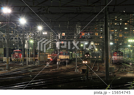 夜の隅田川貨物ターミナル 15654745