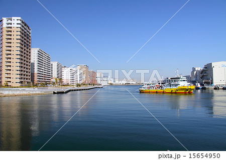 HAT神戸の全景と運河 HAT神戸の全景と運河 15654950