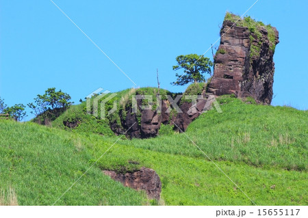 らくだ山の奇岩 15655117