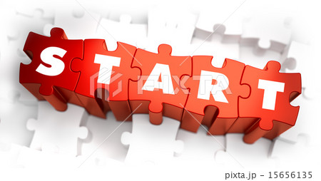 Start - Text on Red Puzzles. Start - Text on Red Puzzles. 15656135