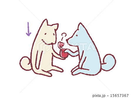 ガッカリする犬 15657367