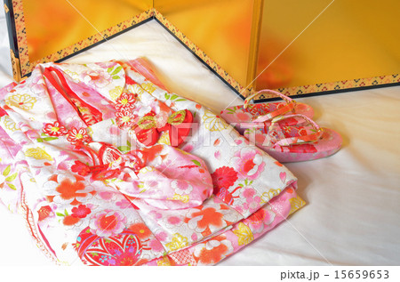 七五三の三歳児の着物 七五三の三歳児の着物 15659653