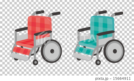 車椅子のイラスト素材