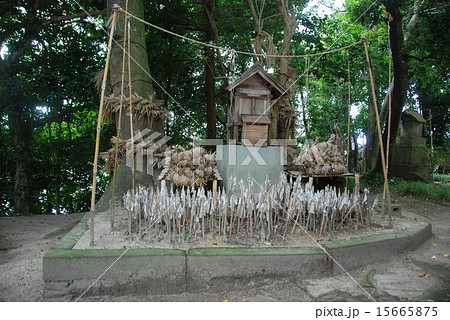 揖夜神社の境内(島根県松江市東出雲町揖屋) 揖夜神社の境内(島根県松江市東出雲町揖屋) 15665875