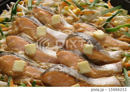鮭のちゃんちゃん焼き 15666252