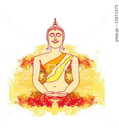 Chinese Traditional Artistic Buddhism Pattern 15671375