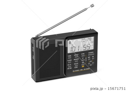 digital radio black 15671751