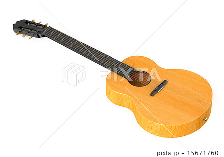 wooden acoustic guitar 15671760
