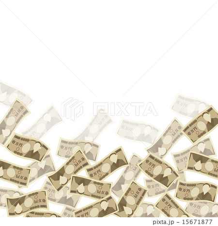 ひらひらする一万円文字スペース ひらひらする一万円文字スペース 15671877