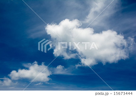 Blue sky with clouds. 15673444