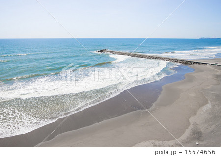 九十九里海岸を空撮 15674656