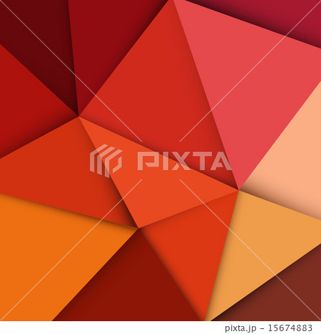 Red triangle background 15674883