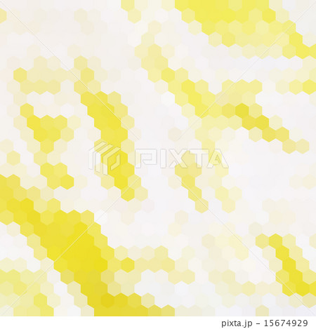 Yellow hexagon background 15674929