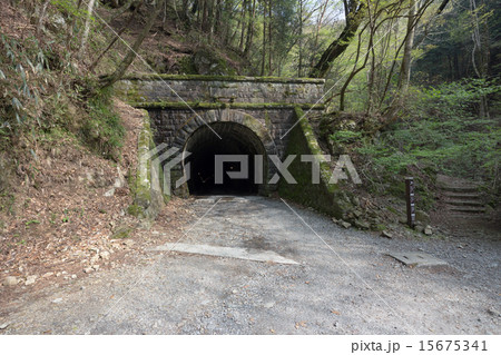 旧天城トンネル(伊豆市側)_超広角_引き 15675341