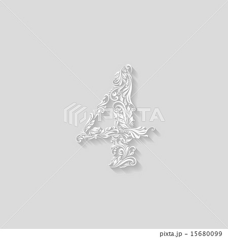 Decorated four digit 15680099