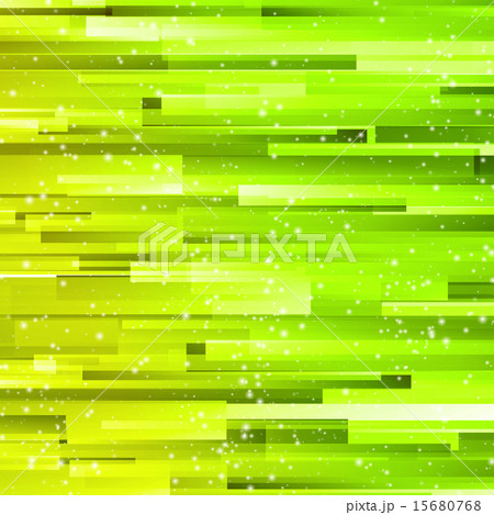 Abstract green geometric background with transparent rectangles 15680768