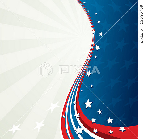 American Flag, Vector patriotic background 15680769