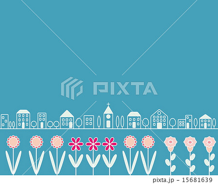 街並み　花 15681639