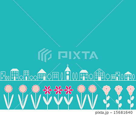 街並み　花 15681640