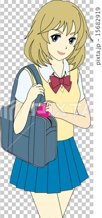 万引き・学生・イラスト・ベクターデータ 万引き・学生・イラスト・ベクターデータ 15682919